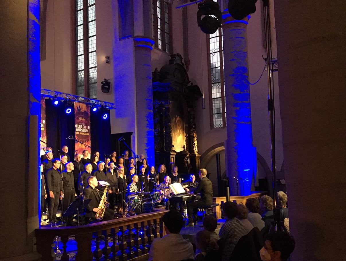 Neuer Chor Würselen in der Citykirche