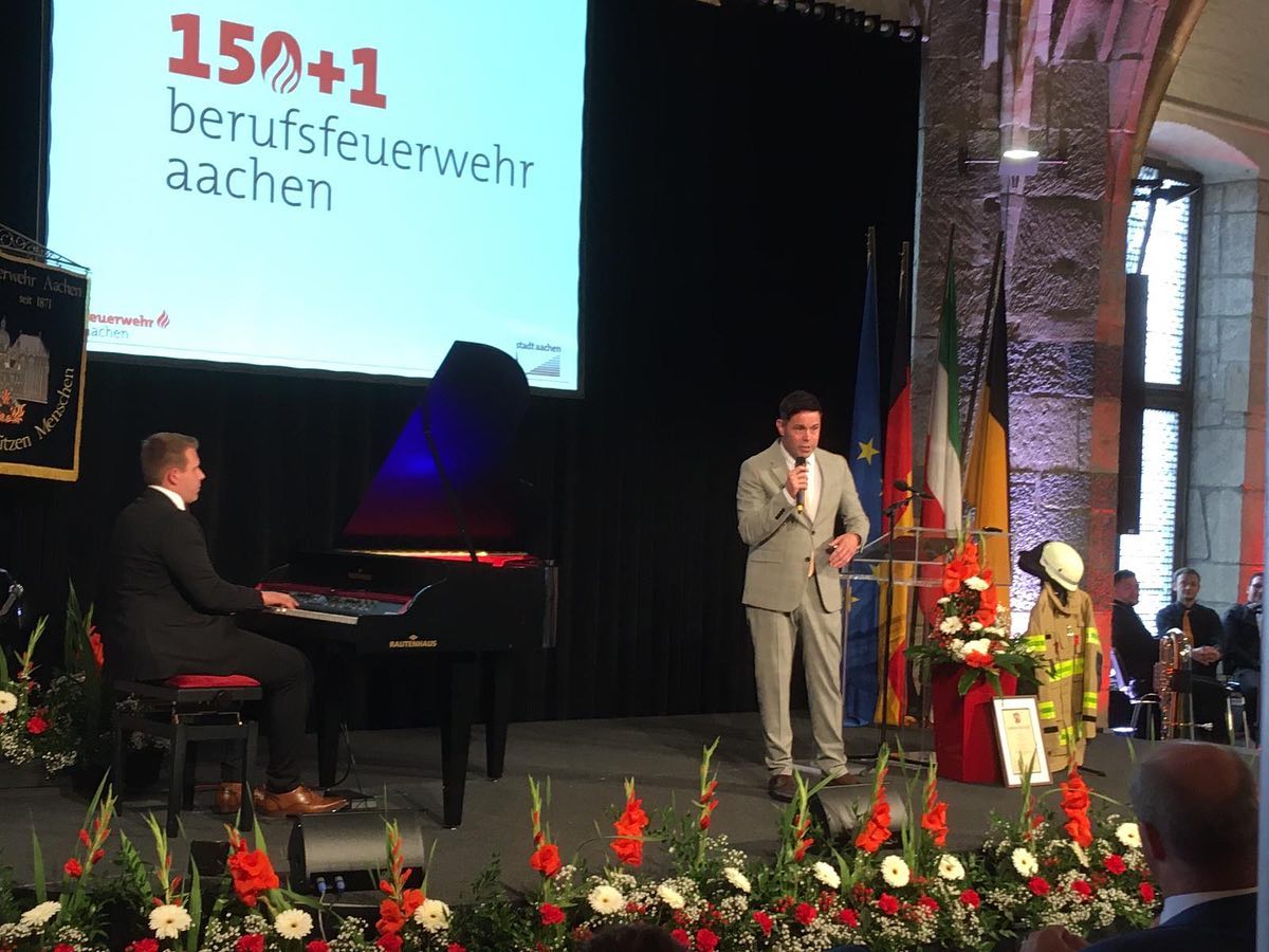 150+1 Jahre Berufsfeuerwehr Aachen im Krünungssaal